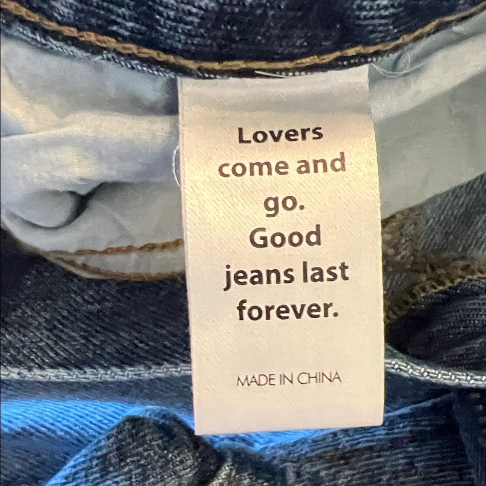 PacSun Women's Patchwork Blue Denim Jeans - Picture 3 of 8